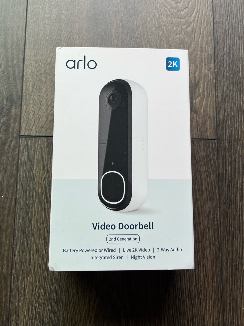 Arlo 2K Video Doorbell